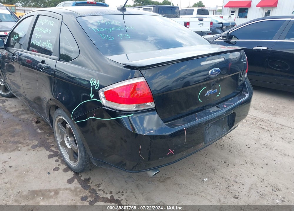 2009 FORD FOCUS SES VIN: 1FAHP36N69W106813