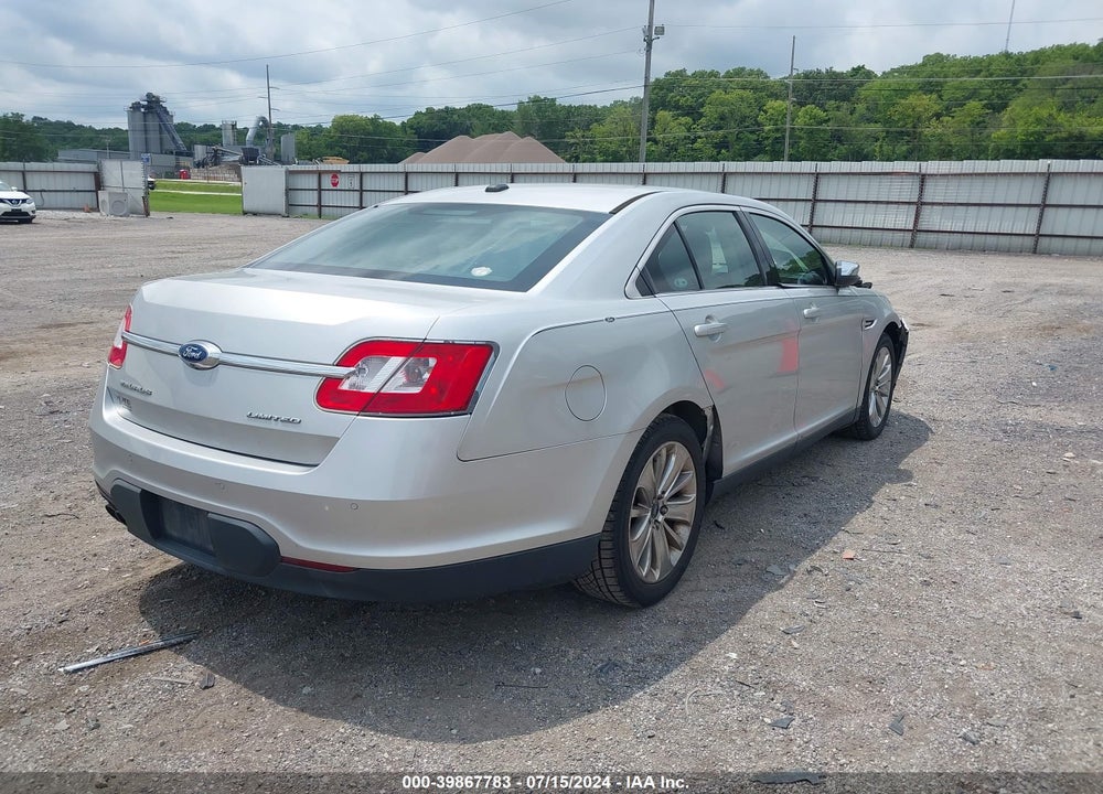 2012 FORD TAURUS LIMITED VIN: 1FAHP2FW1CG101541