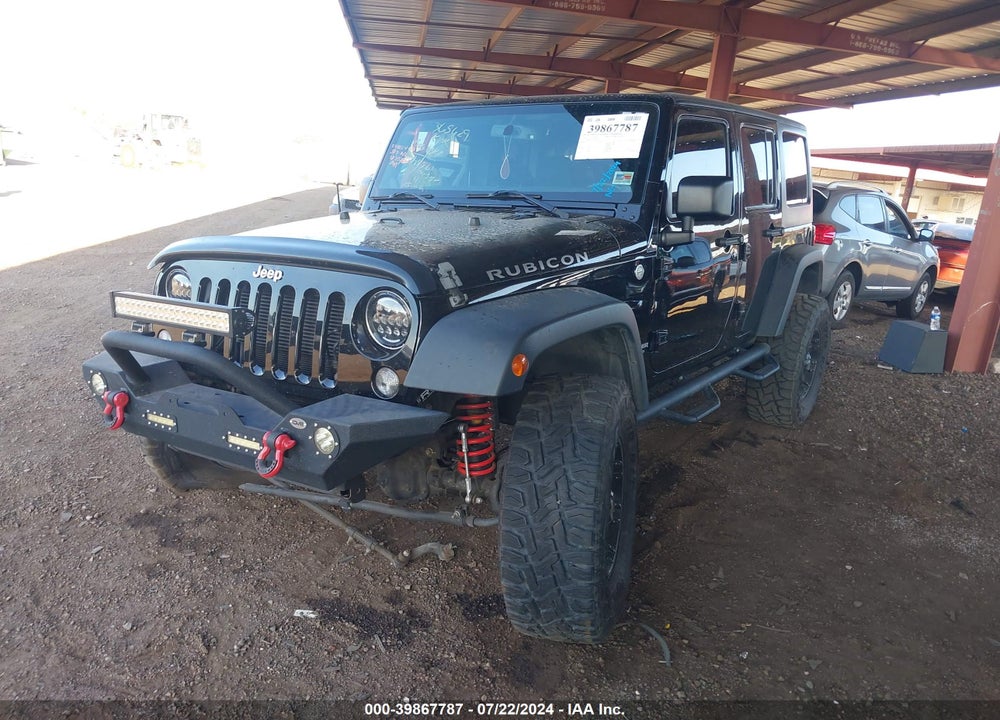 2014 JEEP WRANGLER UNLIMITED RUBICON VIN: 1C4HJWFGXEL210411