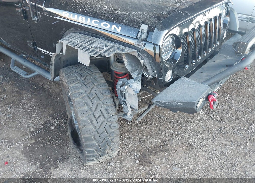 2014 JEEP WRANGLER UNLIMITED RUBICON VIN: 1C4HJWFGXEL210411