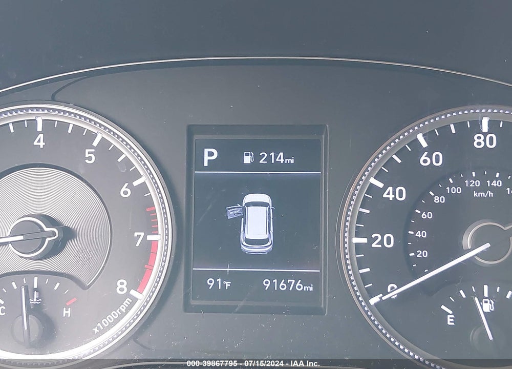 2019 HYUNDAI SANTA FE SE VIN: 5NMS23AD5KH001105