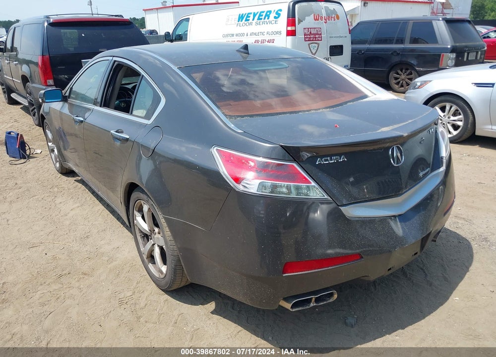2010 ACURA TL 3.7 VIN: 19UUA9F55AA009005