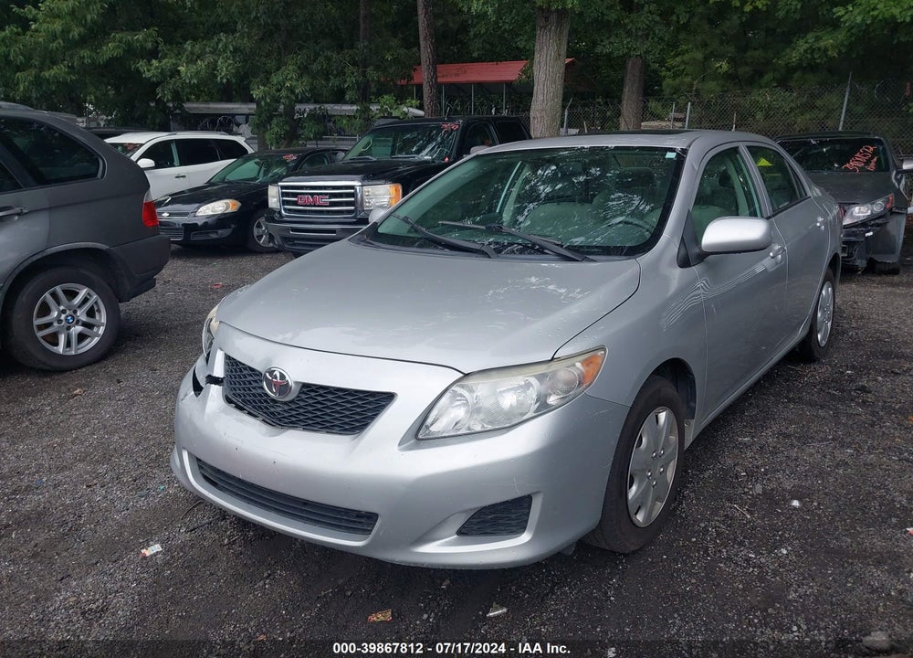 2009 TOYOTA COROLLA LE VIN: 2T1BU40E09C025158