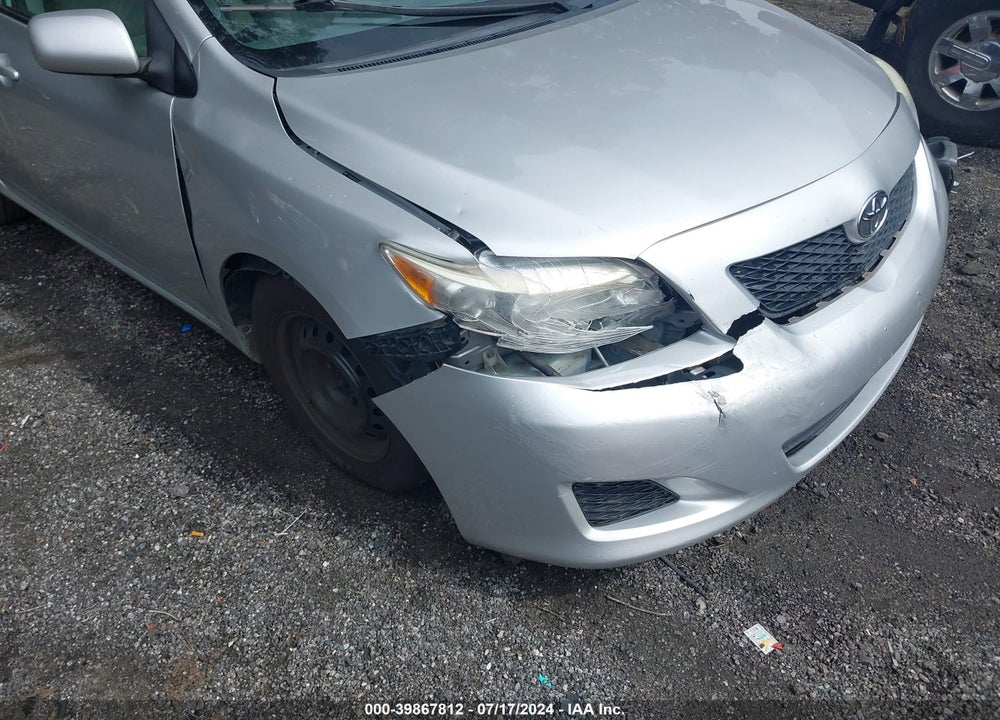 2009 TOYOTA COROLLA LE VIN: 2T1BU40E09C025158