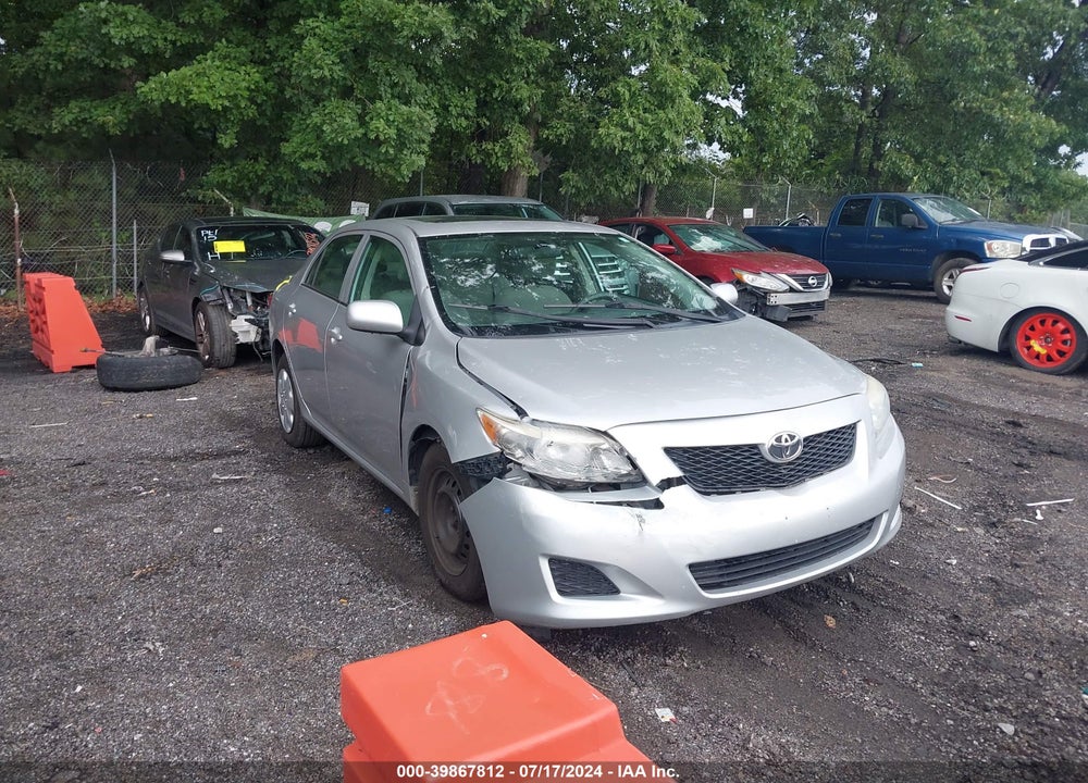 2009 TOYOTA COROLLA LE VIN: 2T1BU40E09C025158