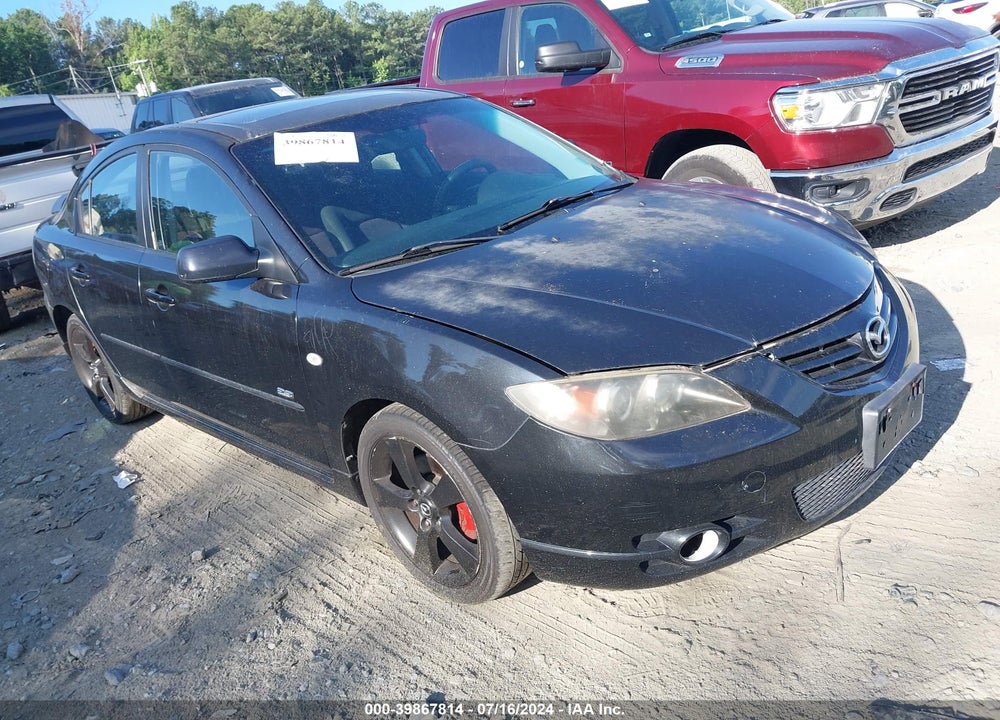 2005 MAZDA 3 S VIN: JM1BK323551282598