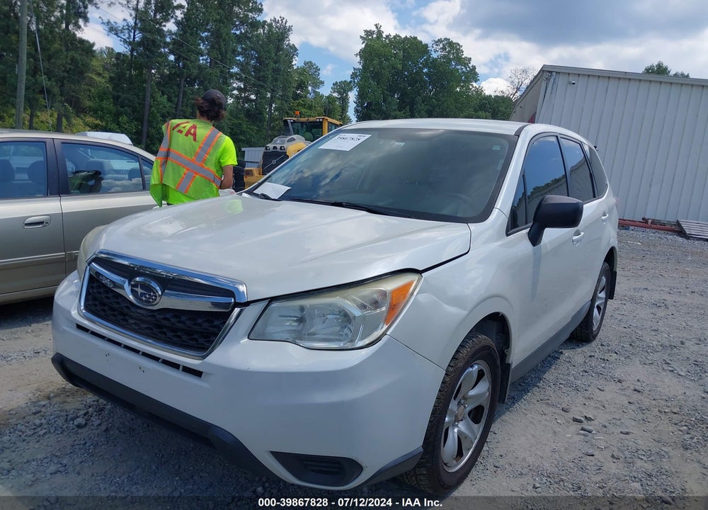 2014 SUBARU FORESTER 2.5I VIN: JF2SJAACXEH445862