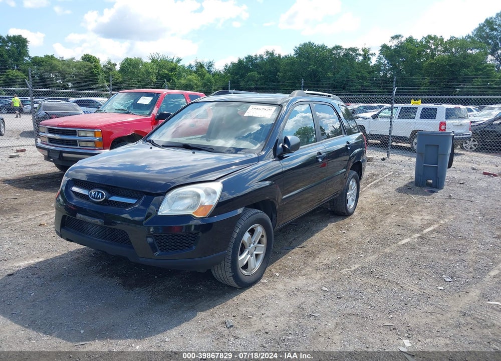 2009 KIA SPORTAGE LX V6 VIN: KNDJE723497637869