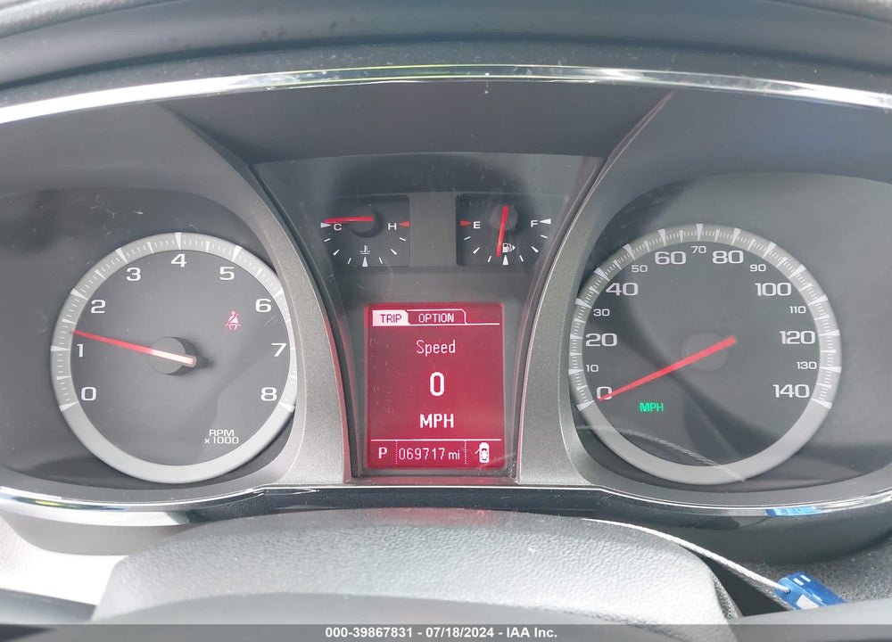 2017 GMC TERRAIN SLE-2 VIN: 2GKALNEK4H6217822