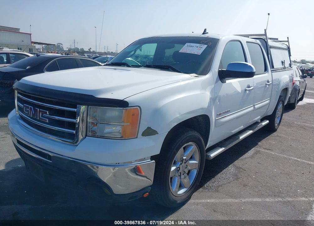 2013 GMC SIERRA 1500 SLE VIN: 3GTP1VE06DG113485