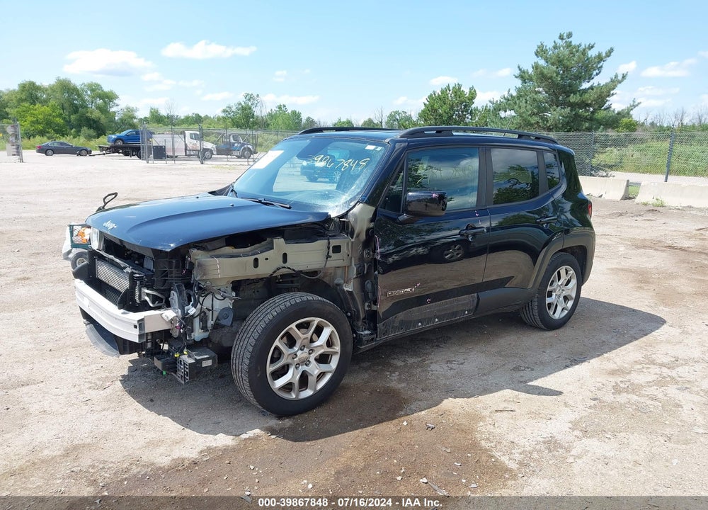 2016 JEEP RENEGADE LATITUDE VIN: ZACCJABT1GPD81109