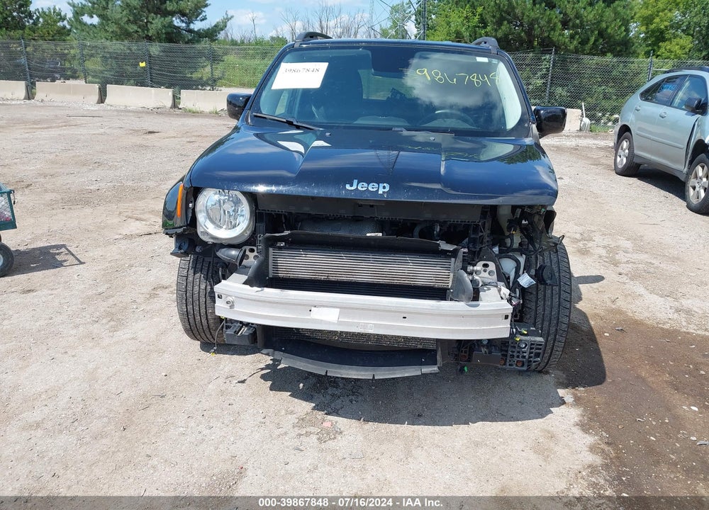2016 JEEP RENEGADE LATITUDE VIN: ZACCJABT1GPD81109