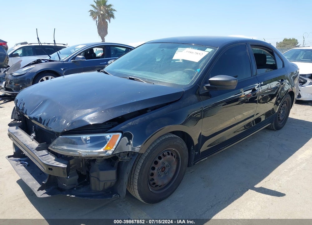 2013 VOLKSWAGEN JETTA 2.0L S VIN: 3VW2K7AJ8DM401699