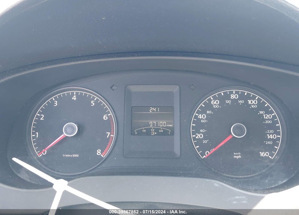 2013 VOLKSWAGEN JETTA 2.0L S VIN: 3VW2K7AJ8DM401699