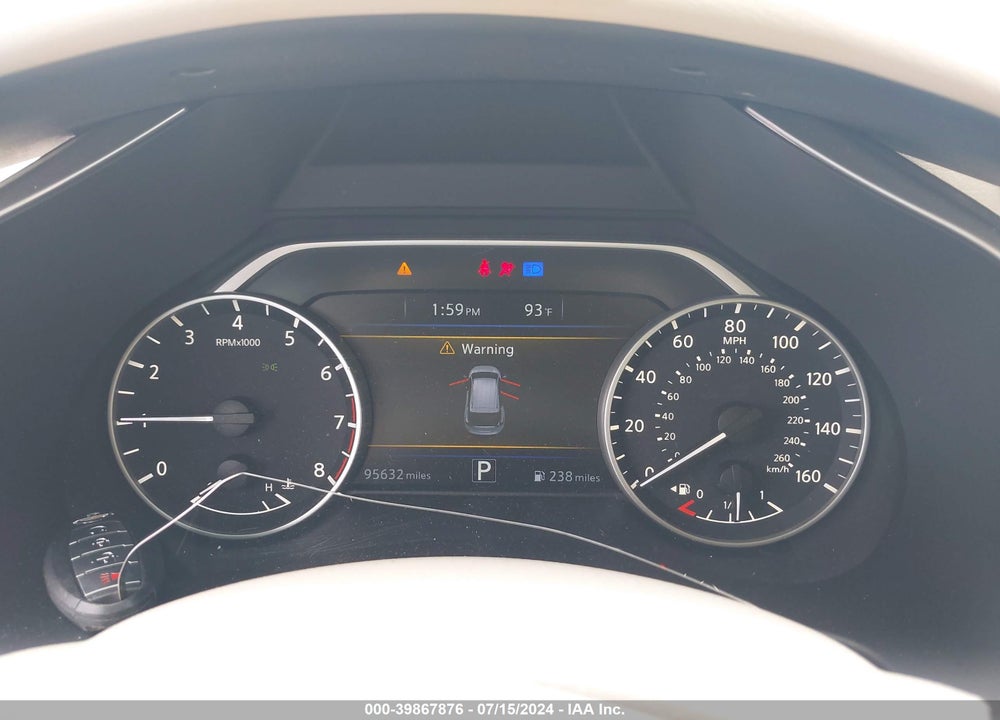 2015 NISSAN MURANO SV VIN: 5N1AZ2MG2FN281089