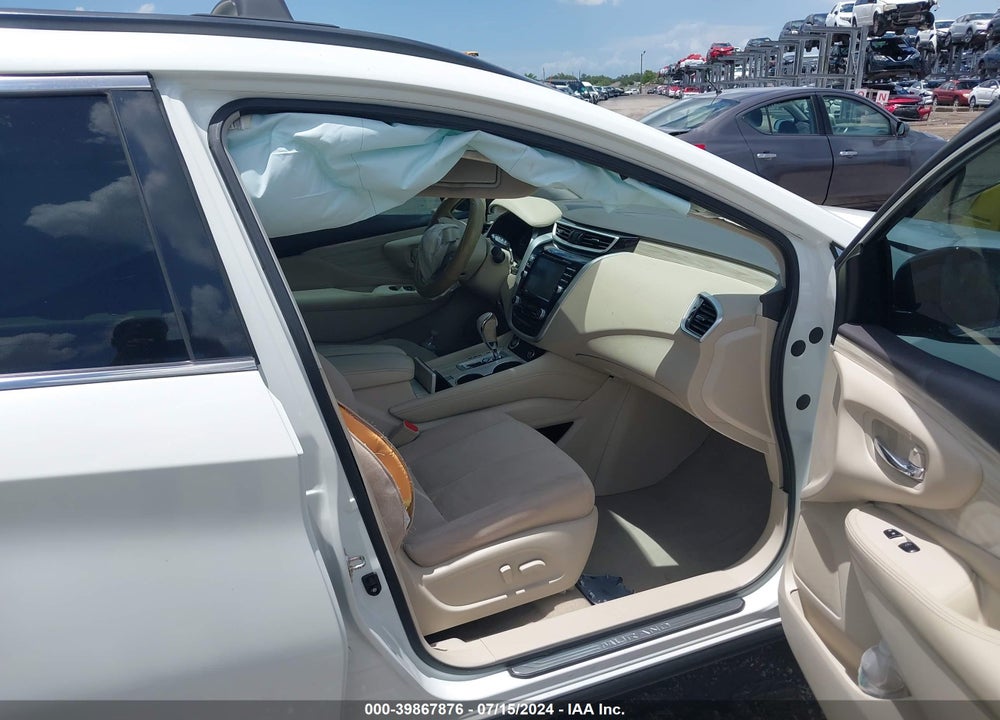 2015 NISSAN MURANO SV VIN: 5N1AZ2MG2FN281089