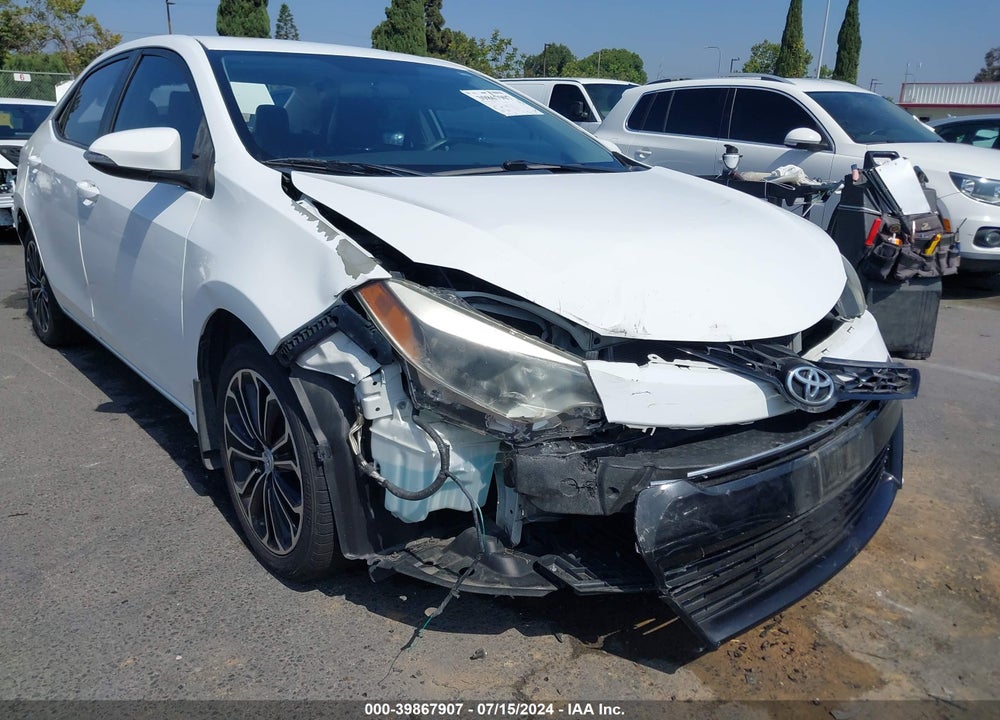 2015 TOYOTA COROLLA S PLUS VIN: 5YFBURHE1FP228749