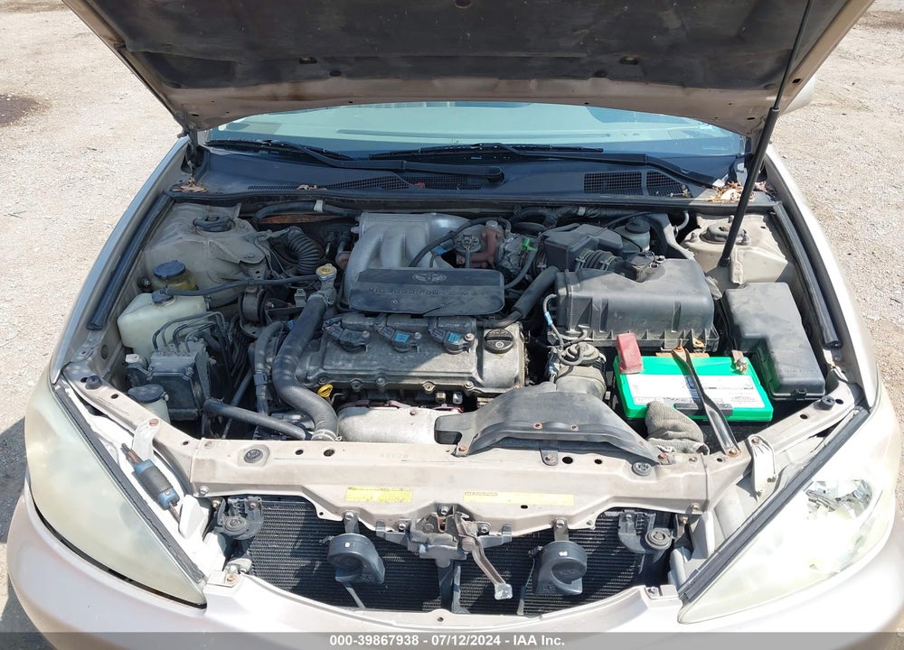 2002 TOYOTA CAMRY XLE V6 VIN: 4T1BF30K02U006785