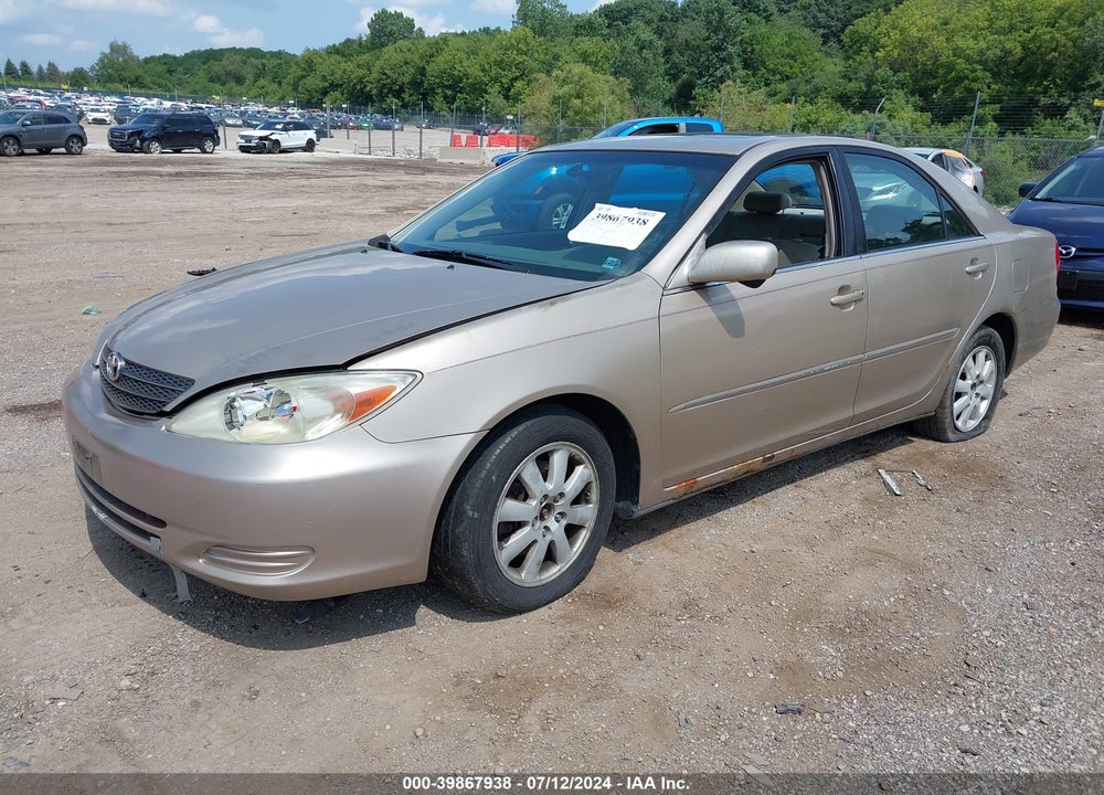 2002 TOYOTA CAMRY XLE V6 VIN: 4T1BF30K02U006785