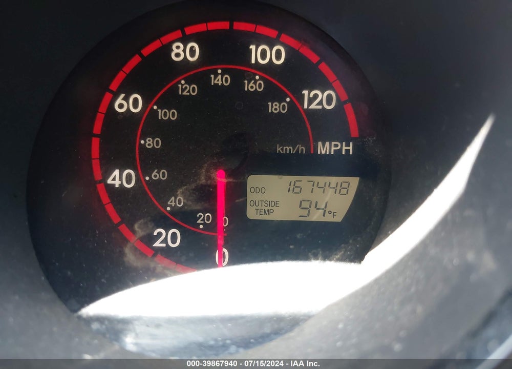 2004 TOYOTA MATRIX STANDARD VIN: 2T1KR32E14C210479