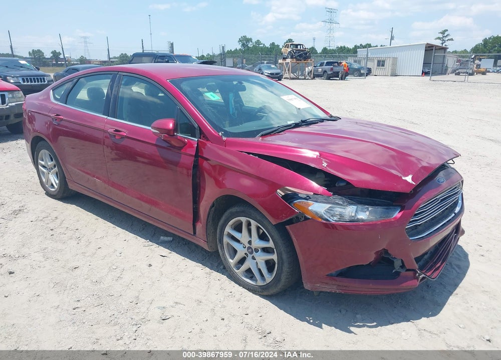 2014 FORD FUSION SE VIN: 3FA6P0H78ER205909