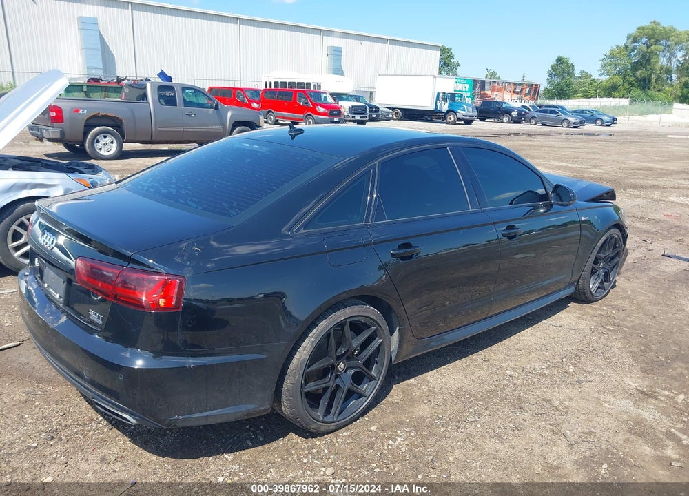 2016 AUDI A6 3.0T PREMIUM PLUS VIN: WAUFGAFC5GN016752