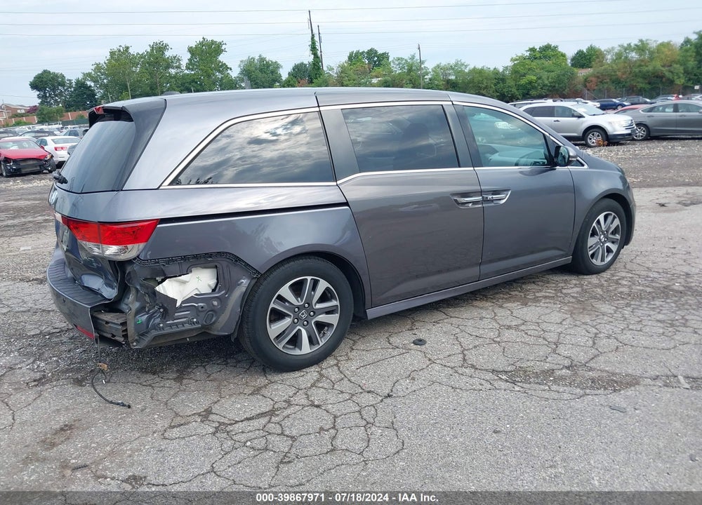 2015 HONDA ODYSSEY TOURING/TOURING ELITE VIN: 5FNRL5H96FB105845