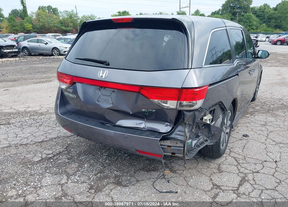 2015 HONDA ODYSSEY TOURING/TOURING ELITE VIN: 5FNRL5H96FB105845