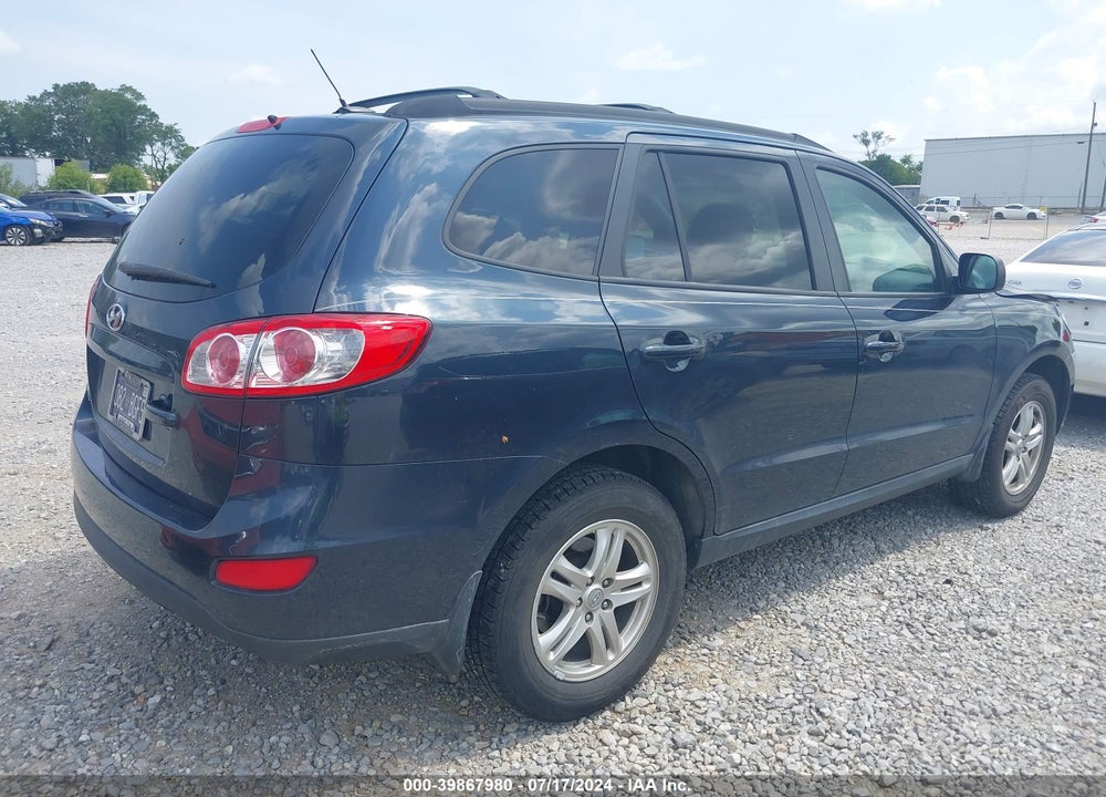 2012 HYUNDAI SANTA FE GLS VIN: 5XYZG3AB4CG149577