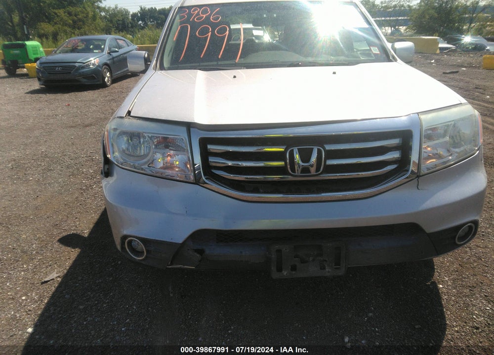 2015 HONDA PILOT EX-L VIN: 5FNYF4H58FB062698