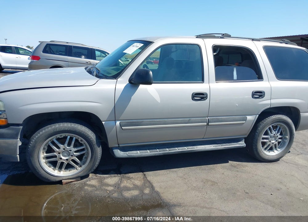 2004 CHEVROLET TAHOE LS VIN: 1GNEC13V14J320431
