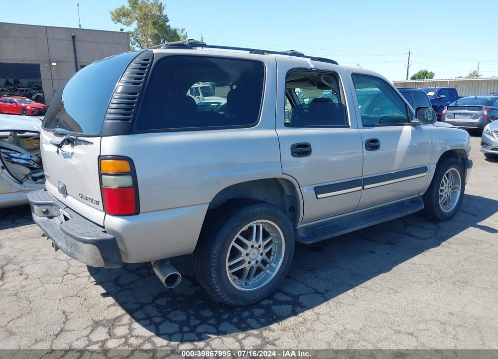 2004 CHEVROLET TAHOE LS VIN: 1GNEC13V14J320431