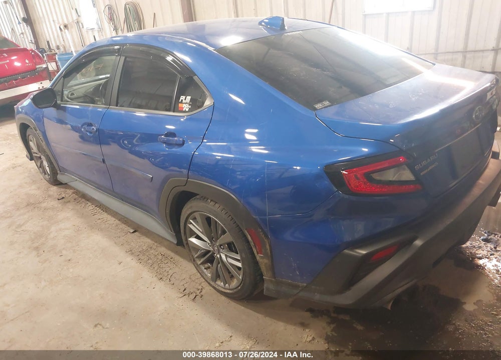 2022 SUBARU WRX VIN: JF1VBAA6XN9029054