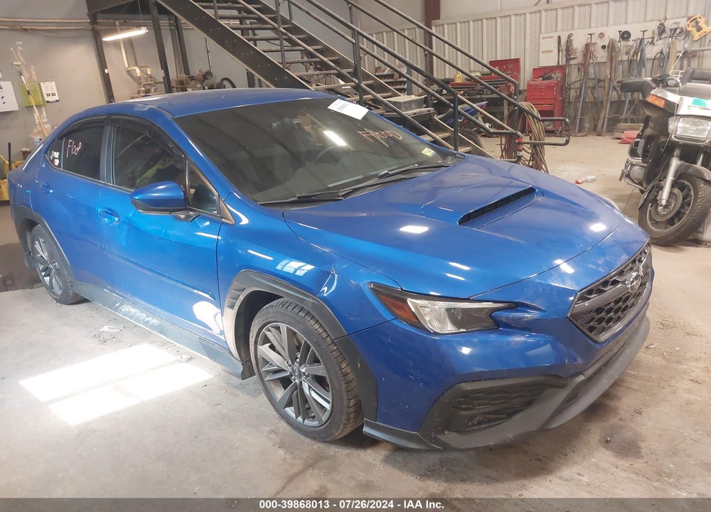 2022 SUBARU WRX VIN: JF1VBAA6XN9029054