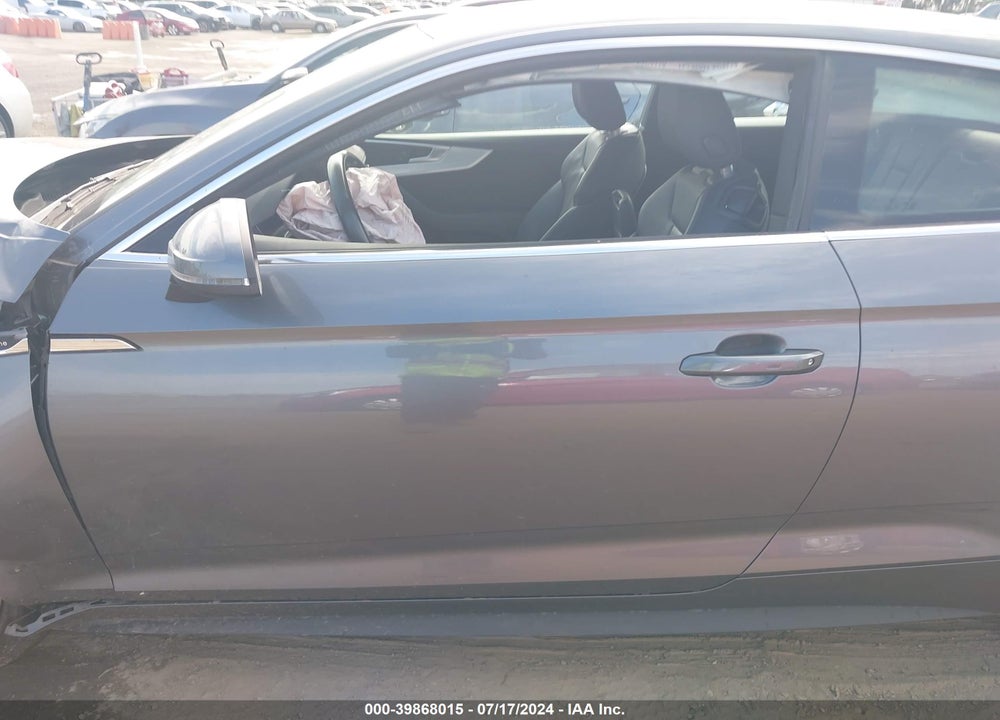 2018 AUDI A5 2.0T PREMIUM VIN: WAUSNAF54JA001373