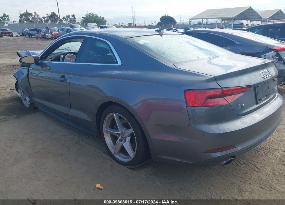 2018 AUDI A5 2.0T PREMIUM VIN: WAUSNAF54JA001373