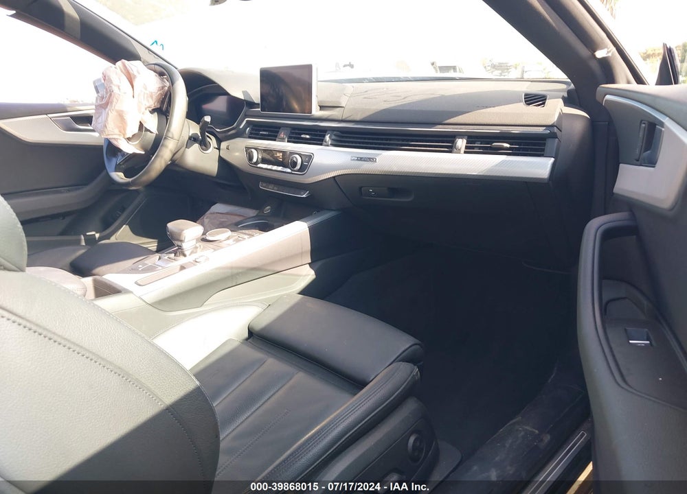 2018 AUDI A5 2.0T PREMIUM VIN: WAUSNAF54JA001373