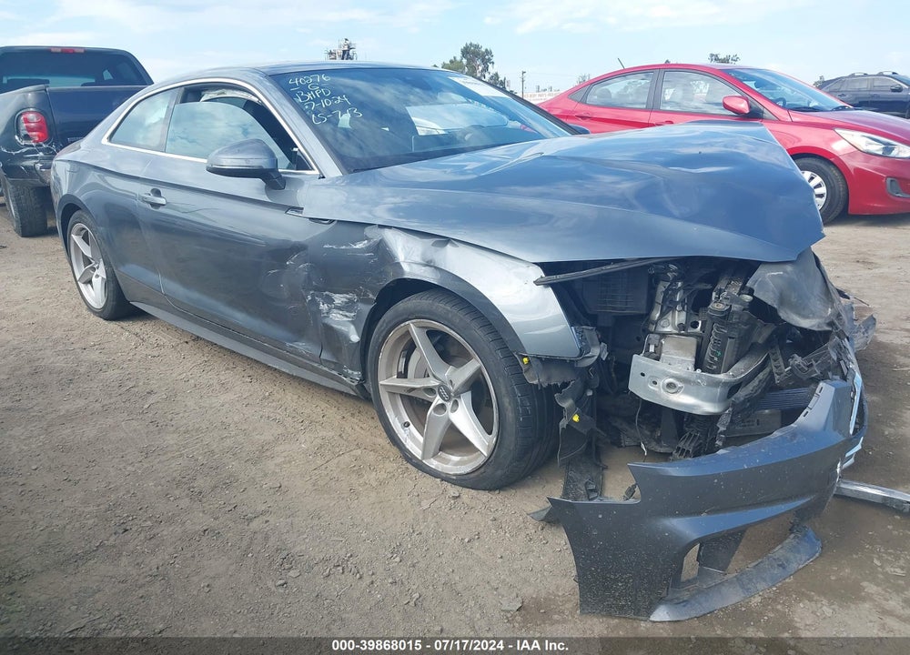 2018 AUDI A5 2.0T PREMIUM VIN: WAUSNAF54JA001373