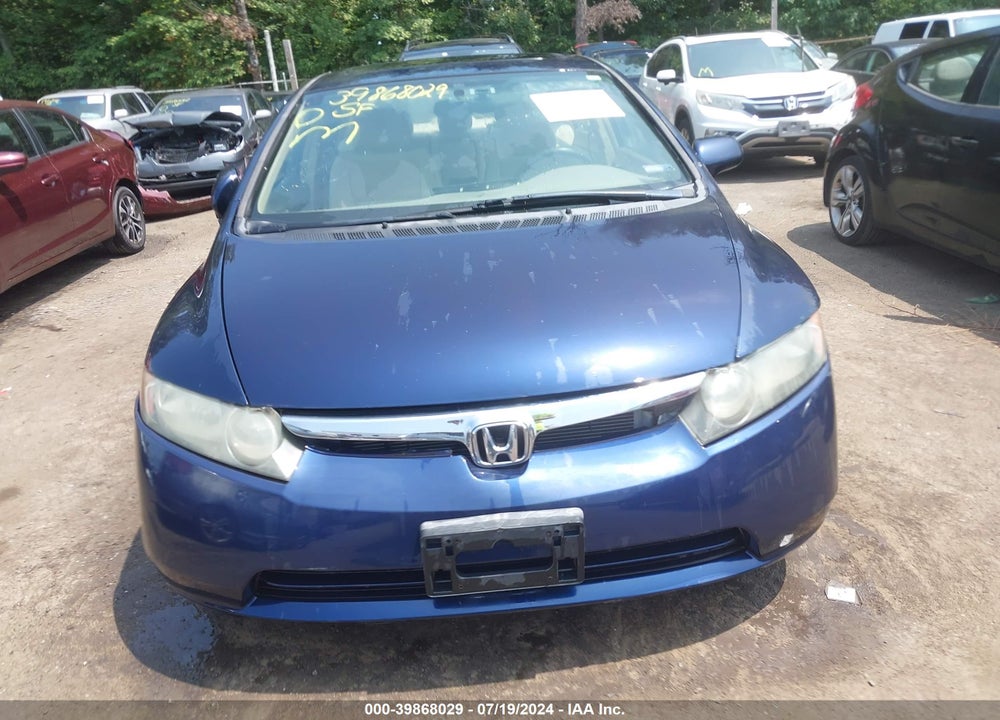 2006 HONDA CIVIC VIN: 1HGFA16826L004747
