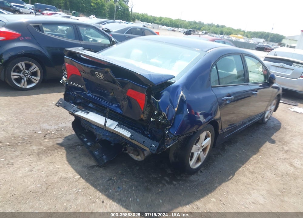 2006 HONDA CIVIC VIN: 1HGFA16826L004747