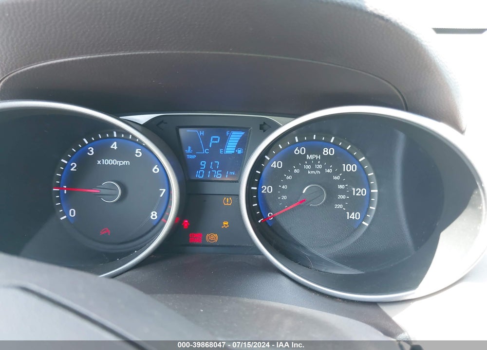 2015 HYUNDAI TUCSON GLS VIN: KM8JT3AF4FU042281