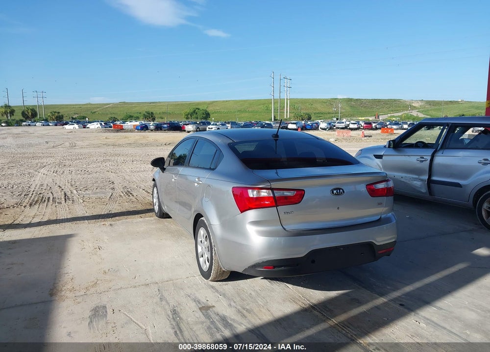 2015 KIA RIO LX VIN: KNADM4A38F6451413