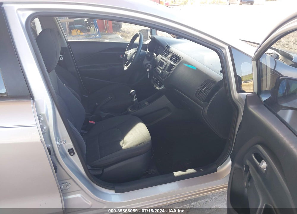 2015 KIA RIO LX VIN: KNADM4A38F6451413