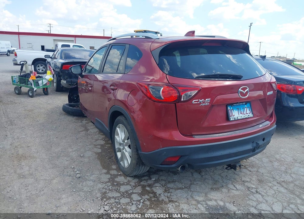 2013 MAZDA CX-5 GRAND TOURING VIN: JM3KE4DE4D0158393