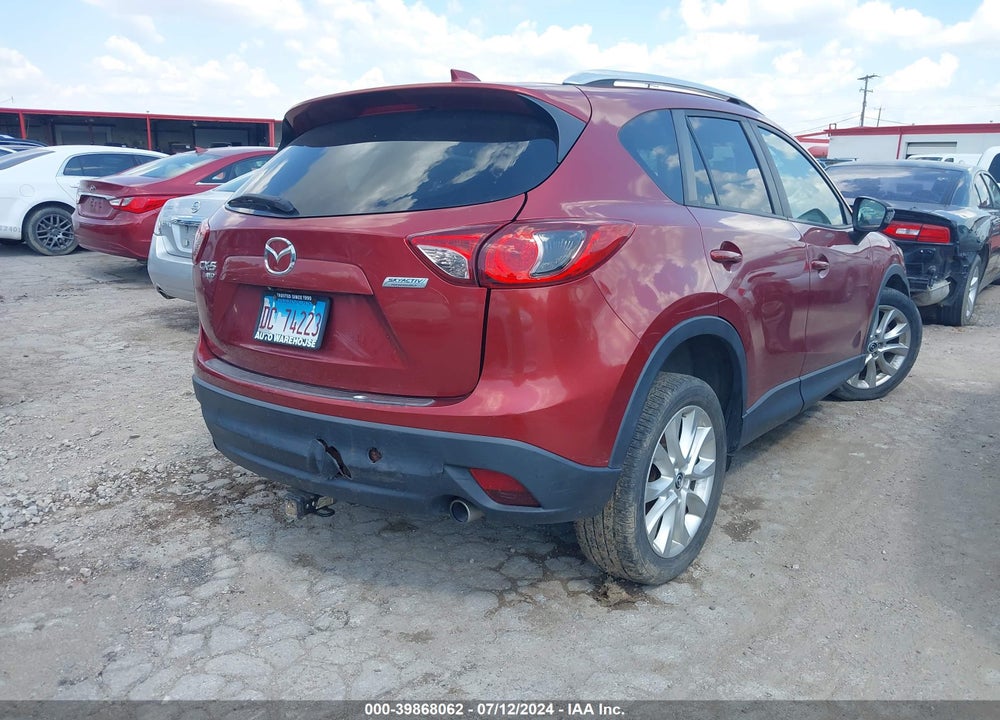 2013 MAZDA CX-5 GRAND TOURING VIN: JM3KE4DE4D0158393