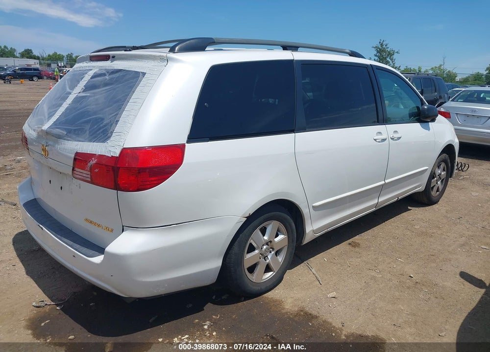 2004 TOYOTA SIENNA XLE VIN: 5TDZA22C34S136648