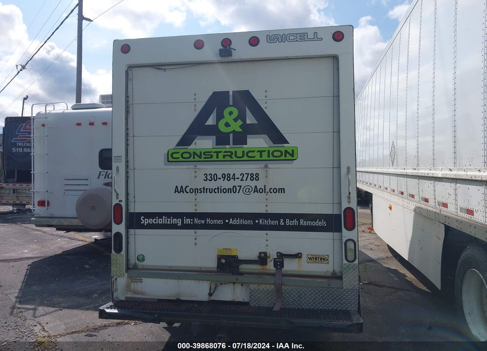 2015 FORD E-350 CUTAWAY VIN: 1FDWE3FL8FDA04194