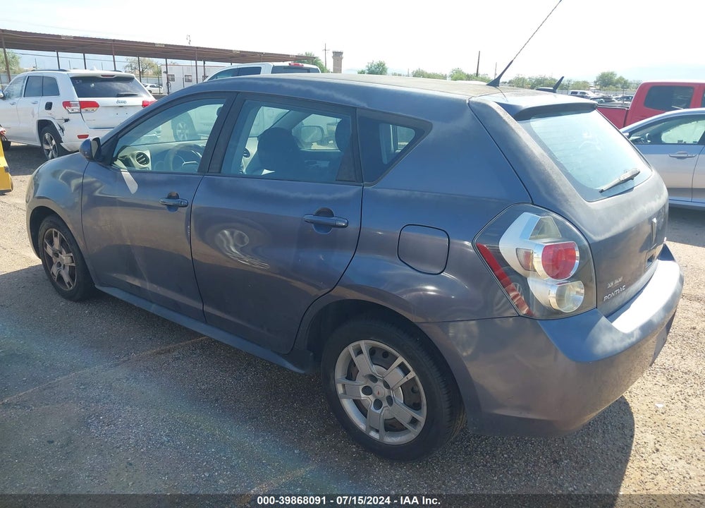 2009 PONTIAC VIBE VIN: 5Y2SP67049Z458078