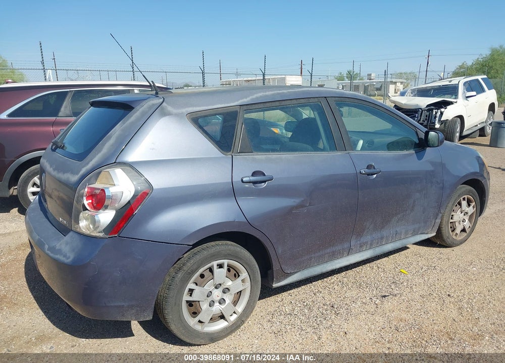 2009 PONTIAC VIBE VIN: 5Y2SP67049Z458078