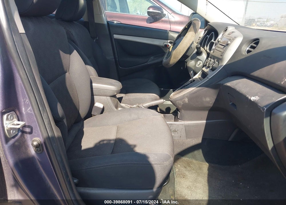 2009 PONTIAC VIBE VIN: 5Y2SP67049Z458078